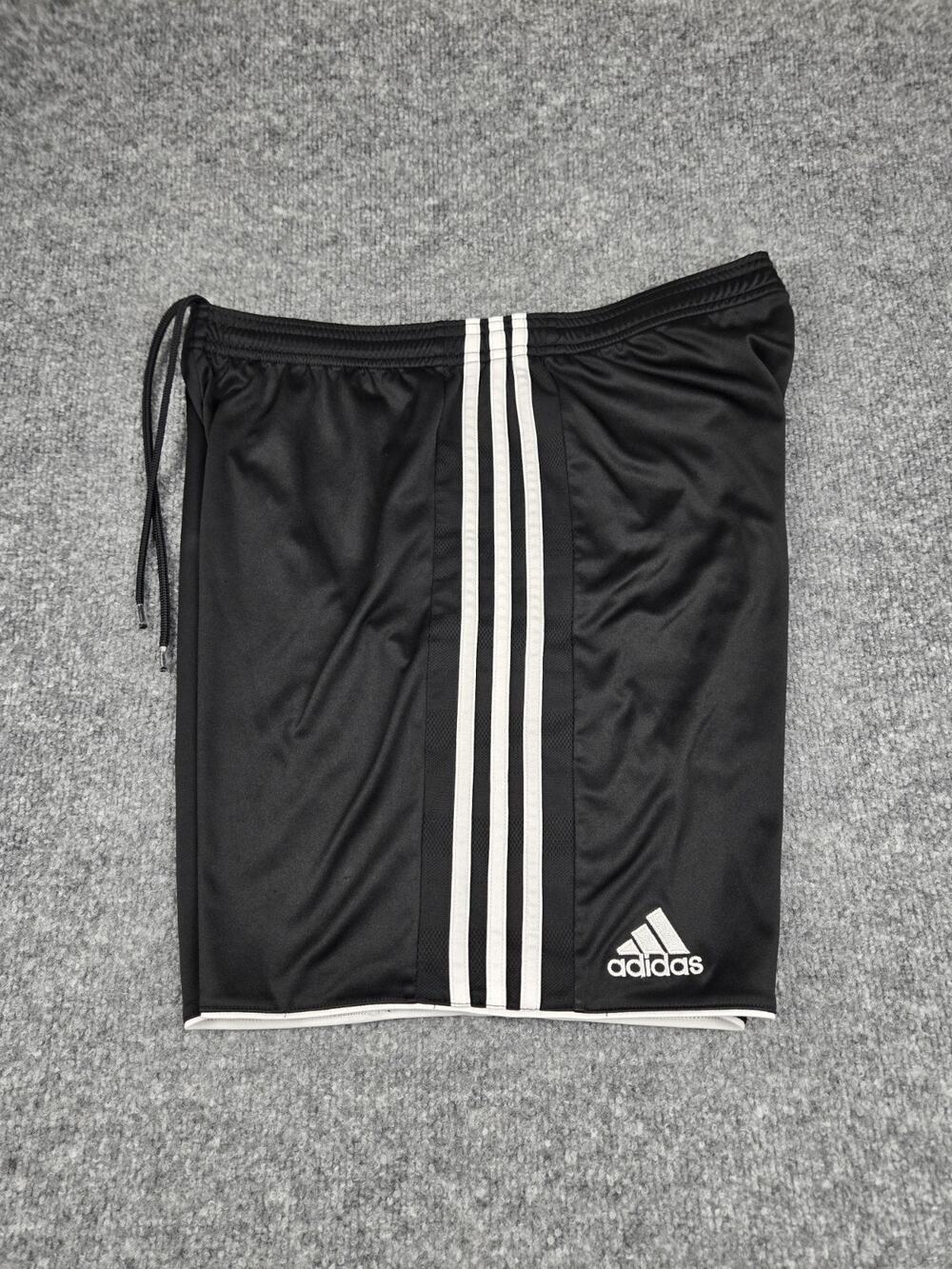 Adidas Soccer Black Shorts Youth Large #993